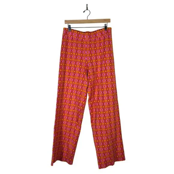 Show Me Your Mumu Zermatt Faux Fur Jacquard Sweater Pants Set Womens L Pink Y2K - Picture 3 of 11